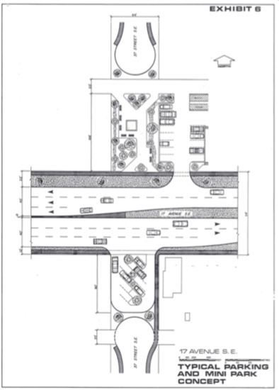 From 1976 Calts City of Calgary transportation International Avenue Functional Planning Report